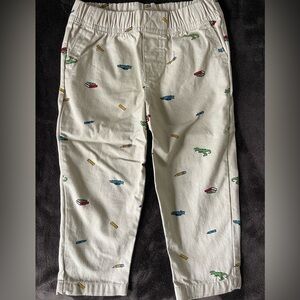 24 Month Printed Khaki Pants - Great Quality with minor flaw